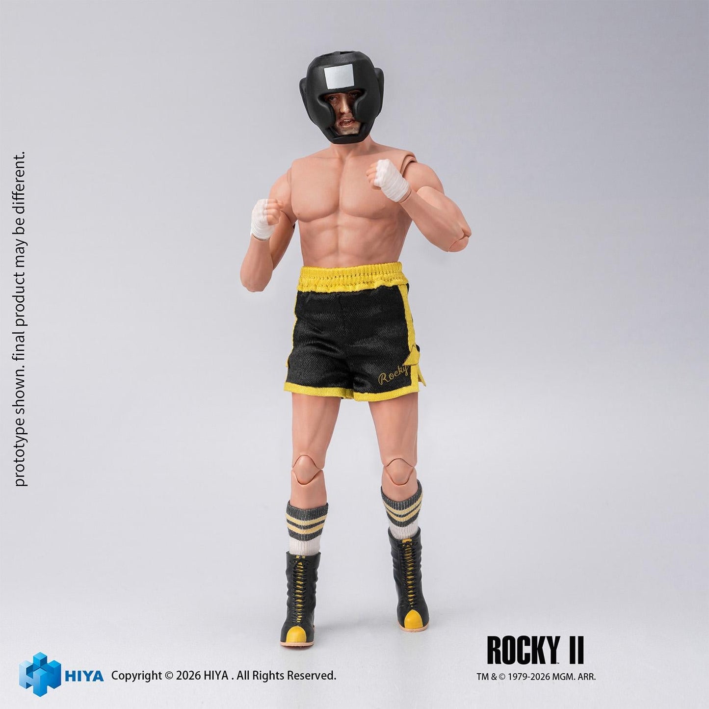 【Pre-order】Rocky II - Rocky Action Figure (HIYA Exquisite Super Series; 1/12 Scale; 6.3 Inch; Boxer Version)