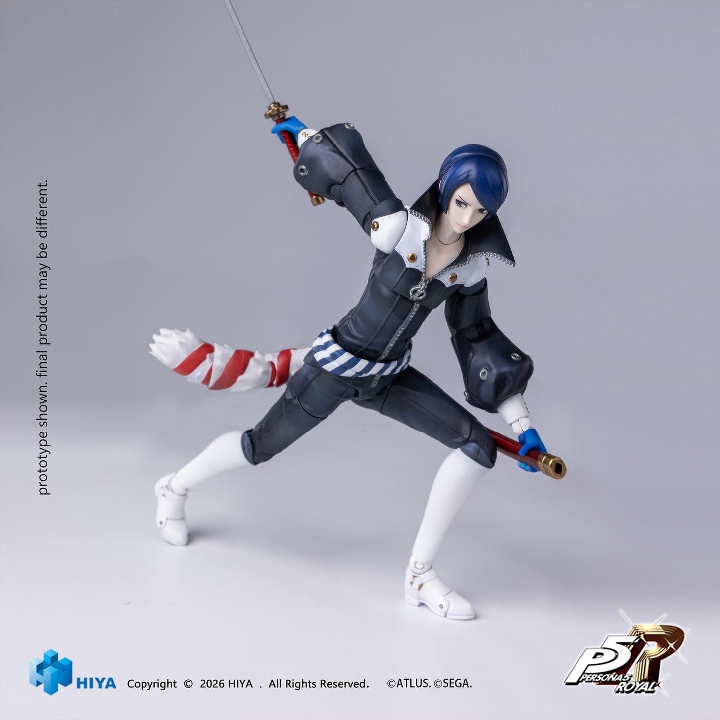 【Pre-order】HIYA Exquisite Basic Series 1/12 Scale 6.1 Inch Persona 5 Royal Fox Action Figure