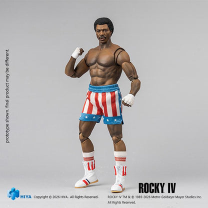 【Pre-order】Rocky IV - Apollo Action Figure (HIYA Exquisite Super Series; 1/12 Scale; 6 Inch)