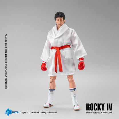 【Pre-order】Rocky IV - Rocky Action Figure (HIYA Exquisite Super Series; 1/12 Scale; 6.3 Inch; Boxer Version)