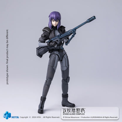 【Pre-order】GHOST IN THE SHELL - Kusanagi Motoko Action Figure (HIYA Exquisite Super Series; 1/12 Scale; 6 Inch; Stand Alone Complex; Battle Suit Version)
