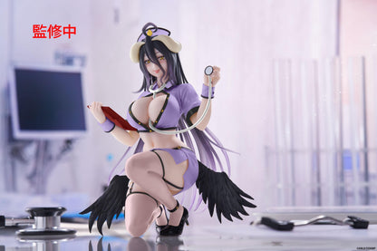 【Pre-order】Overlord - Albedo Desktop Cute Figure (Nurse Ver., Renewal)