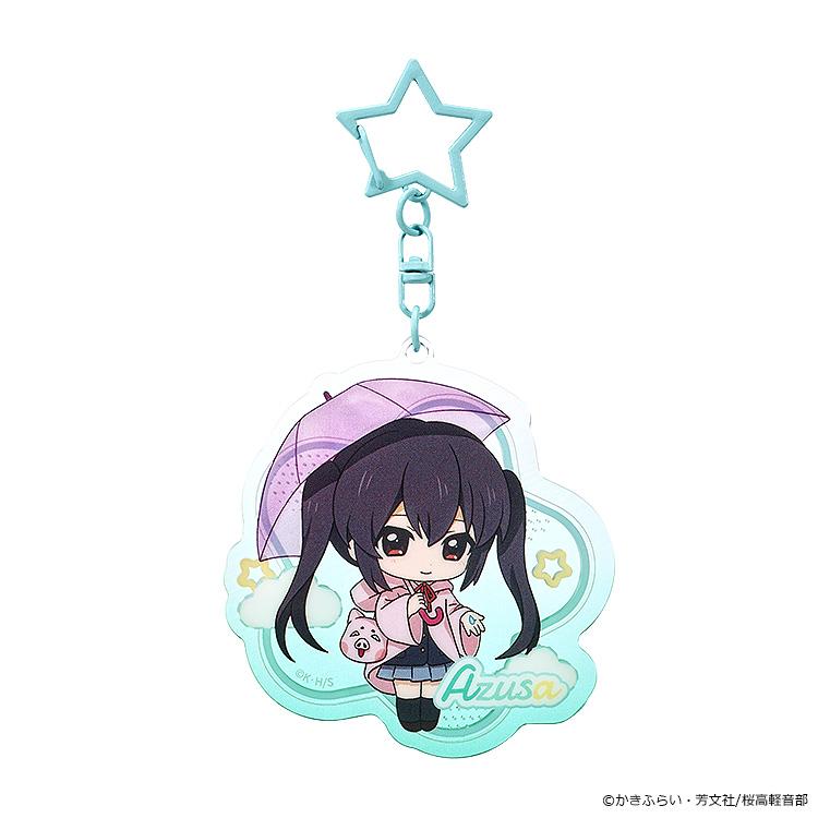 【Pre-order】K-ON! -  Acrylic Keychain (Blind Box; Fluffy Rain Series; Collectible)