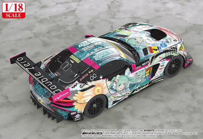 【Pre-order】Hatsune Miku GT Project - Hatsune Miku Model Kits (1/18th Scale, Good Smile, AMG 2017 SUPER GT Ver., Rerun)