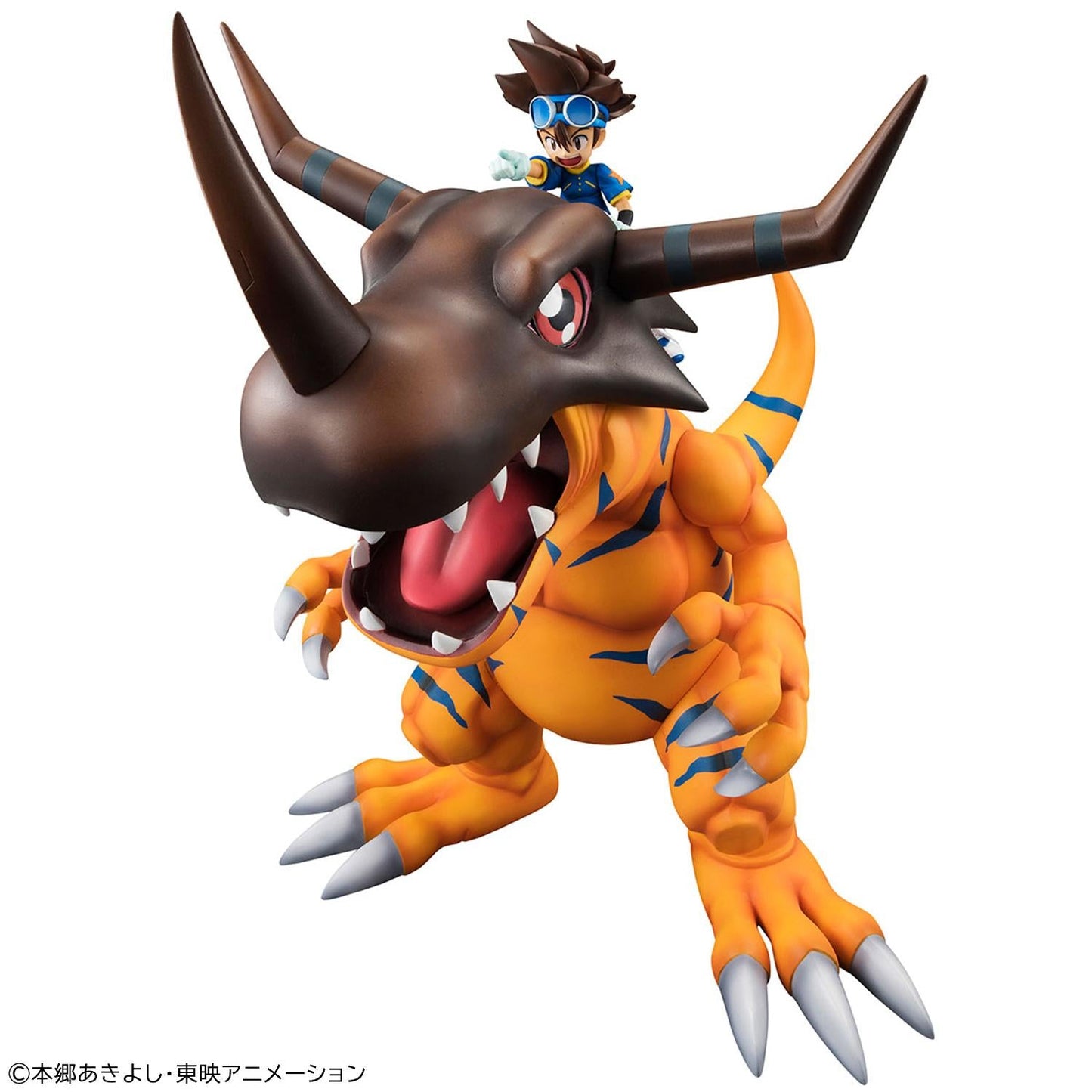 【Pre-order】Digimon Adventure - Greymon & Taichi Yagami G.E.M. Series Figure (Precious; Rerun)