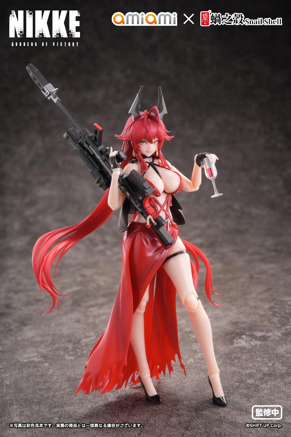 【Pre-order】GODDESS OF VICTORY: NIKKE - Red Hood 1/12 Complete Model Action Figure 1/12 Scale Figure (Nonsense Red)