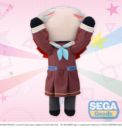 【Pre-order】Love Live! HASU NO SORA JOGAKUIN SCHOOL IDOL CLUB - Tsuzuri Yugiri Plush (NESOBERI (Lay-Down); Winter Uniform (M))
