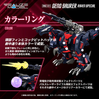 【Pre-order】ZOIDS -  Model Kits (RMZ-011, RERUN, RAVEN SPECIAL)