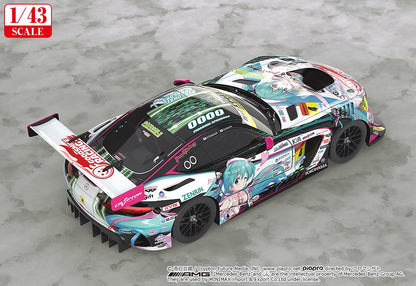 【Pre-order】Hatsune Miku - Hatsune Miku GT Project 1/43rd Scale Good Smile Hatsune Miku AMG: 2019 Ver. (Rerun)(Model Kits)