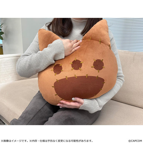【Pre-order】Monster Hunter Wilds -  cushion (cat shaped)