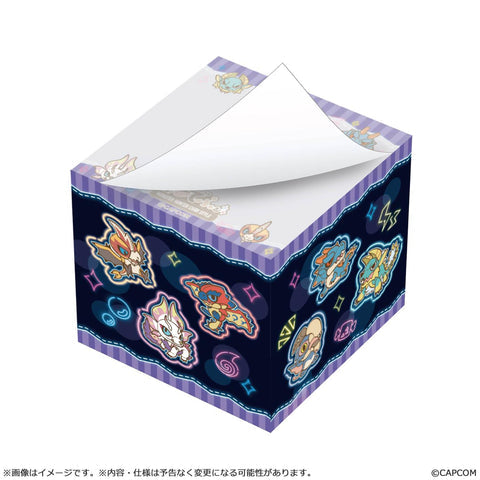 【Pre-order】MONSTER HUNTER -  Memo block (CHIBI STYLE; Neon-Themed)