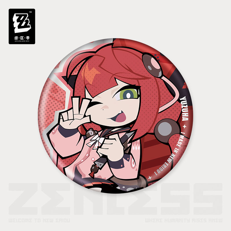 【Pre-order】Zenless Zone Zero - New Eridu Series Chibi Tinplate Badge: Spook Shack