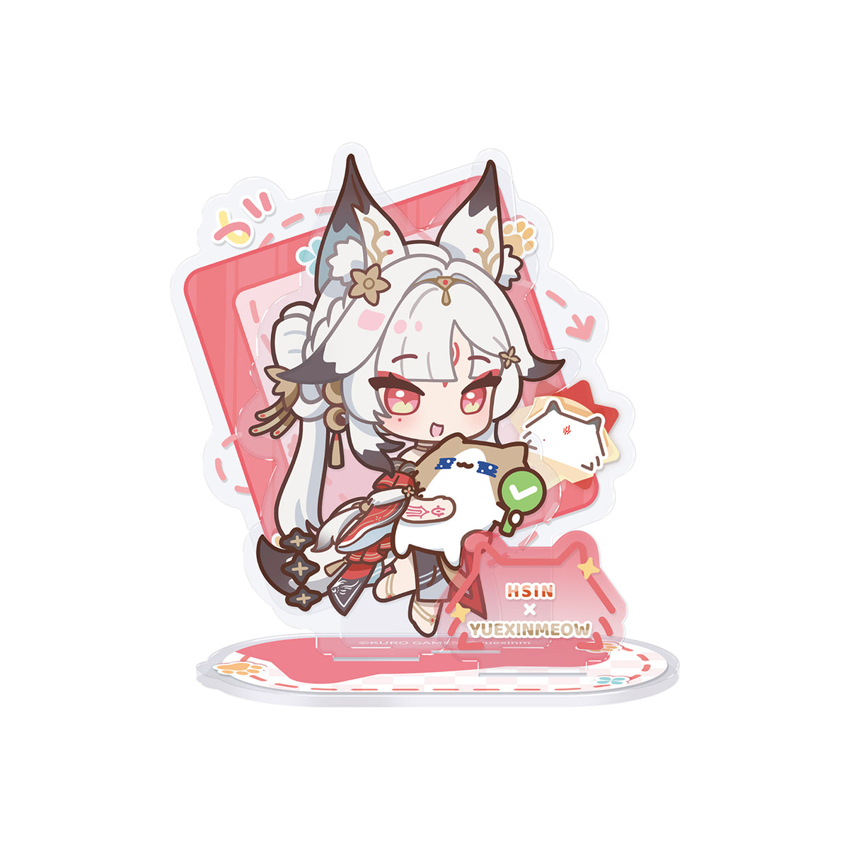 【Pre-Order】Wuthering Waves × YUE XIN MEOW - Daily Resonance Themed Acrylic Standee