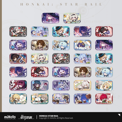 【Pre-Order】Honkai: Star Rail - Pom-Pom Photo Album Series Tinplate Badge