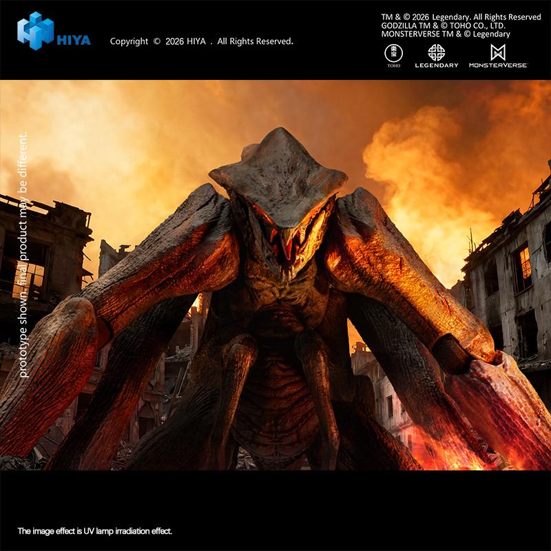 【Pre-order】Godzilla King of the Monsters - Muto Action Figure (HIYA Exquisite Basic Series None Scale 5.9 Inch)