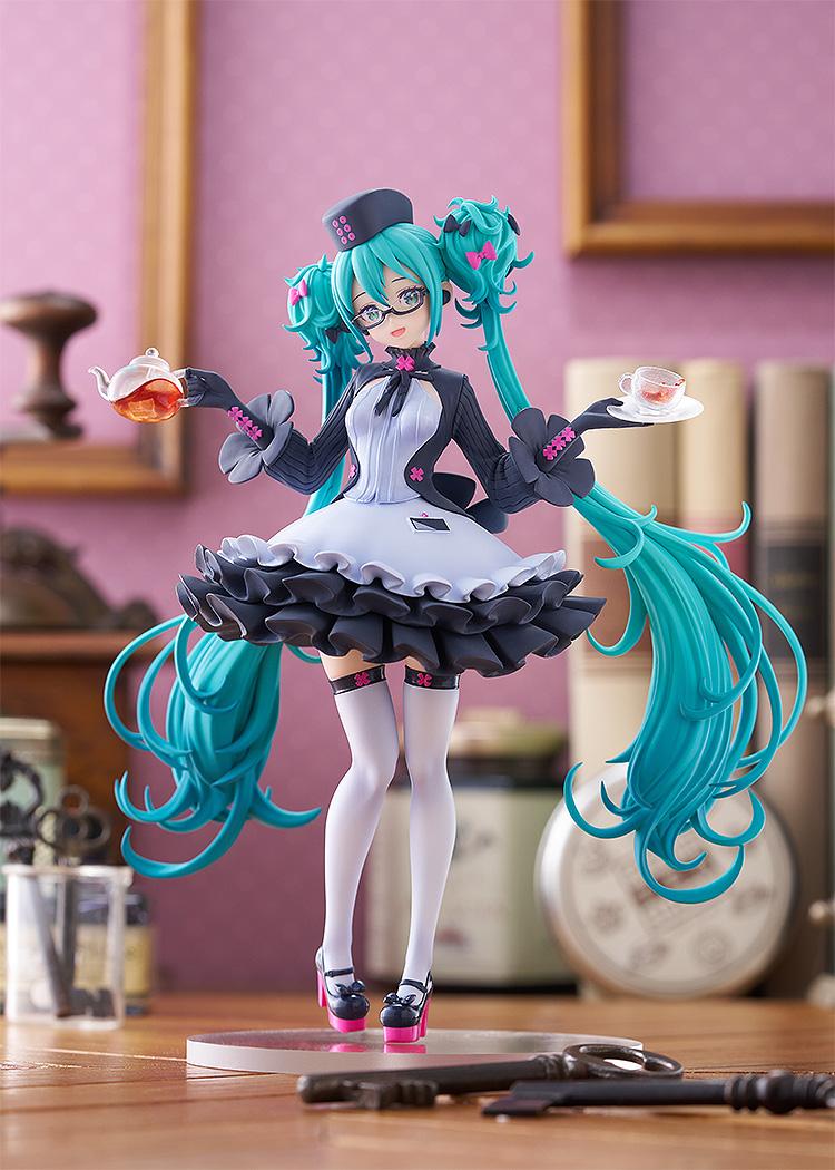 【Pre-order】Character Vocal Series 01 - Hatsune Miku POP UP PARADE Figure (Glasses x Cafe Ver.)