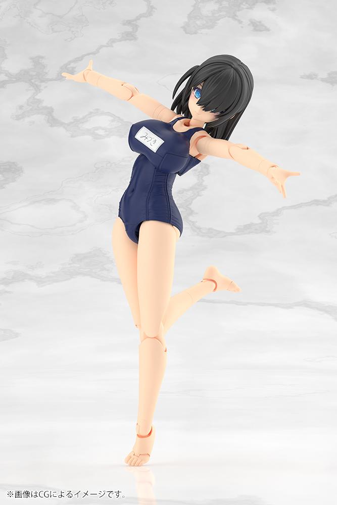 【Pre-order】FRAME ARMS GIRL - MIZUKI Model Kits (School Swimsuits Ver.)