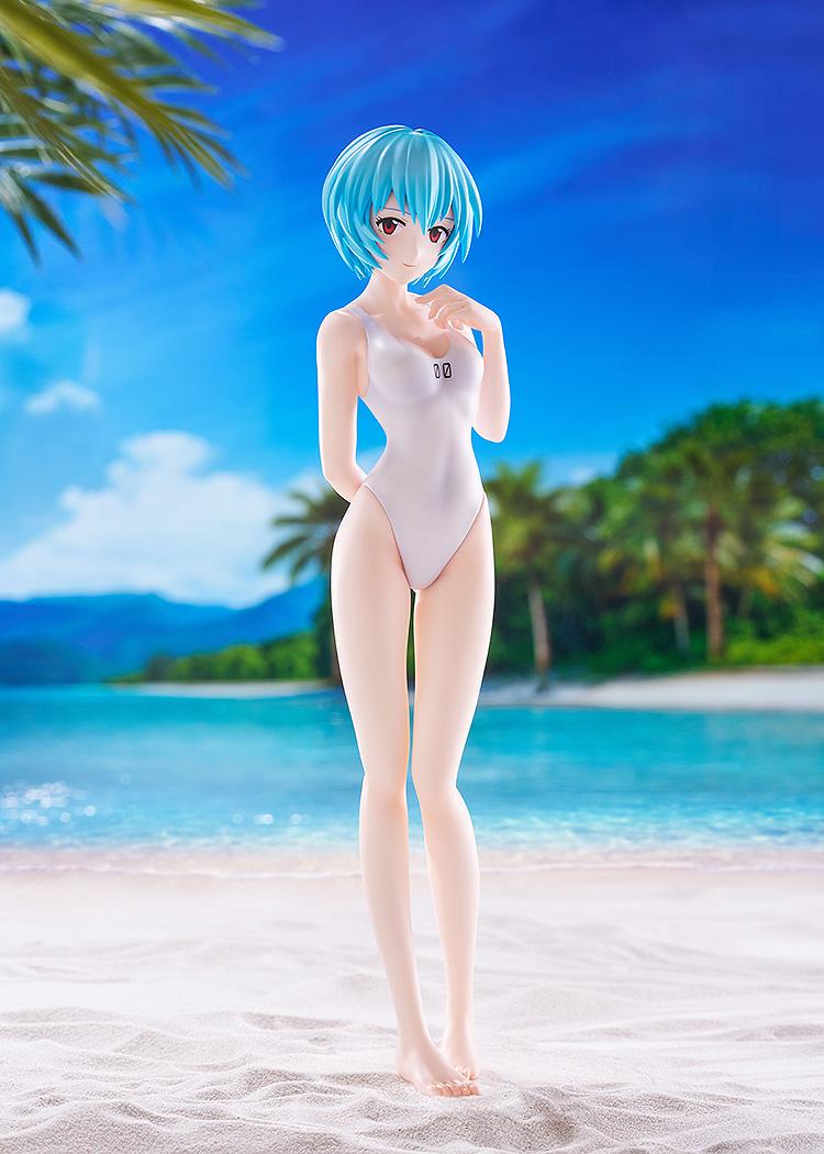 【Pre-order】Rebuild of Evangelion - Rei Ayanami POP UP PARADE BEACH QUEENS (One-Piece Style; L Size)