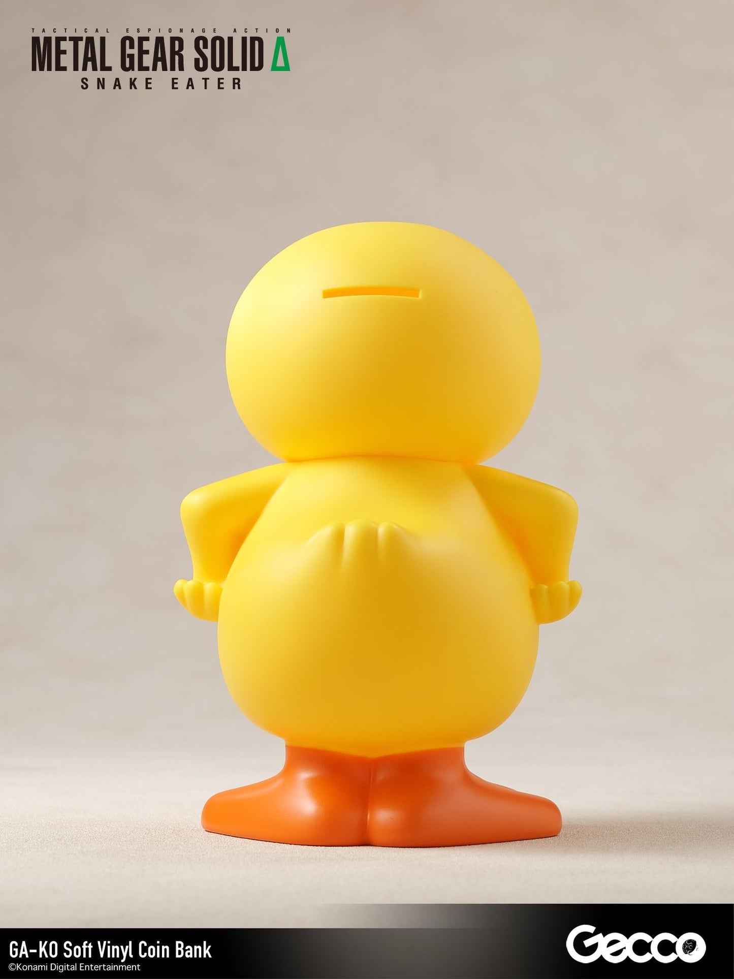 【Pre-order】METAL GEAR SOLID Δ: SNAKE EATER - GA-KO Soft Vinyl Coin Bank