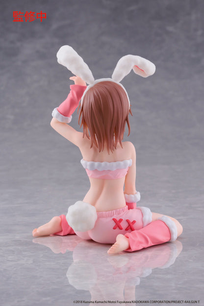 【Pre-order】A Certain Scientific Railgun - Mikoto Misaka MOFLOCK Figure (Fluffy Bunny Ver.)