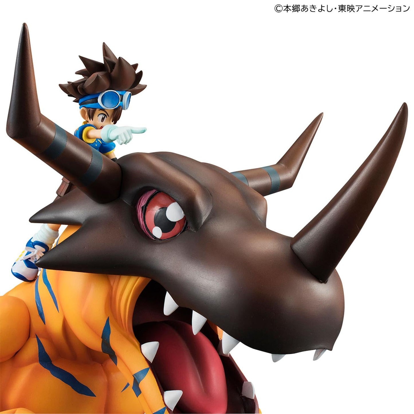 【Pre-order】Digimon Adventure - Greymon & Taichi Yagami G.E.M. Series Figure (Precious; Rerun)