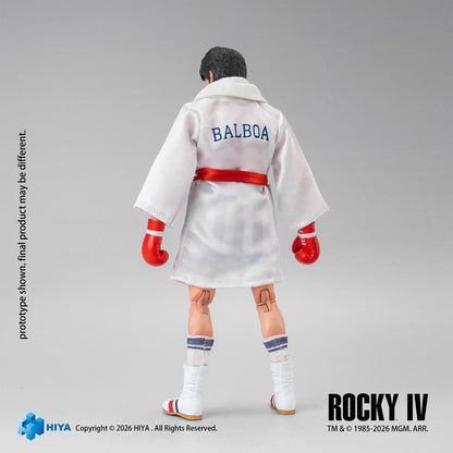 【Pre-order】Rocky IV - Rocky Action Figure (HIYA Exquisite Super Series; 1/12 Scale; 6.3 Inch; Boxer Version)