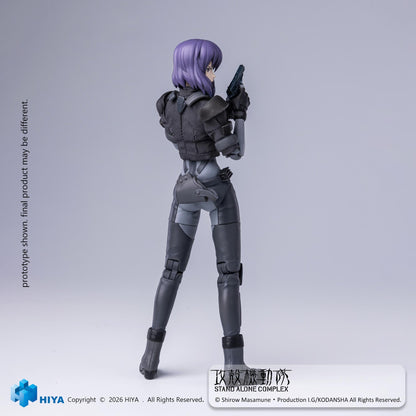 【Pre-order】GHOST IN THE SHELL - Kusanagi Motoko Action Figure (HIYA Exquisite Super Series; 1/12 Scale; 6 Inch; Stand Alone Complex; Battle Suit Version)