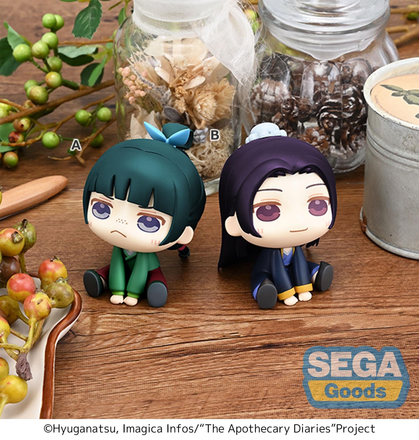 【Pre-order】The Apothecary Diaries - Maomao & Jinshi Mini Figure (QyuruMe; EX)