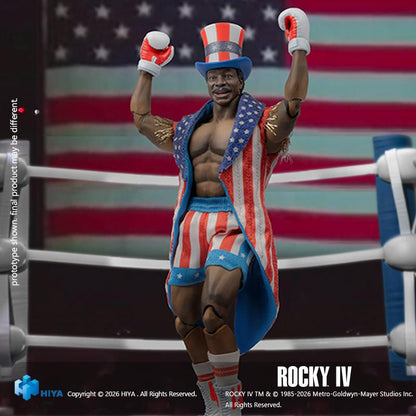 【Pre-order】Rocky IV - Apollo Action Figure (HIYA Exquisite Super Series; 1/12 Scale; 6 Inch)
