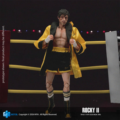 【Pre-order】Rocky II - Rocky Action Figure (HIYA Exquisite Super Series; 1/12 Scale; 6.3 Inch; Boxer Version)