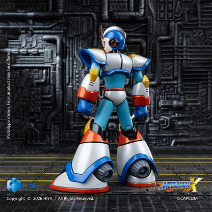 【Pre-order】Mega Man X - X Action Figure (HIYA Exquisite Basic Series None Scale 5.8 Inch Max Armor)