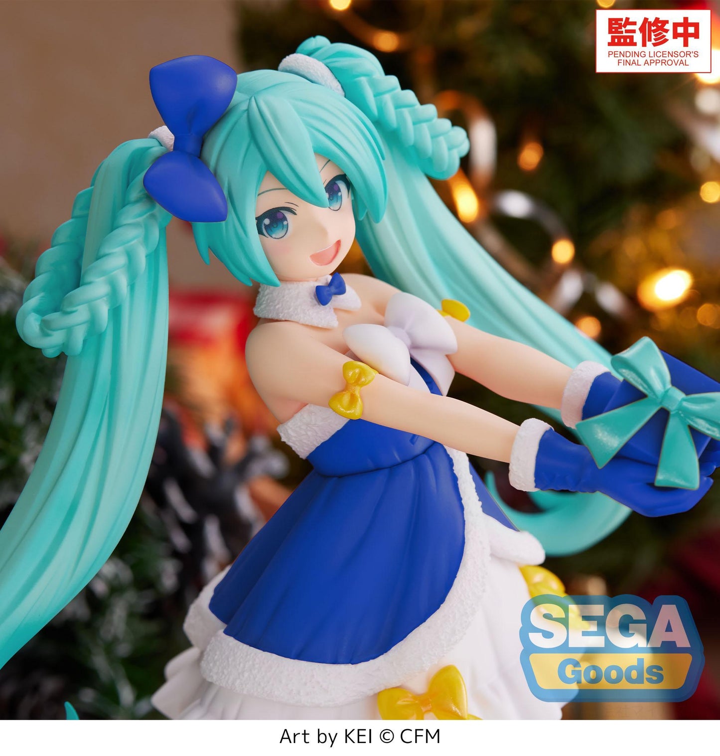 【Pre-order】Hatsune Miku - Hatsune Miku High Premium Figure (Sapphire Christmas Ver.)