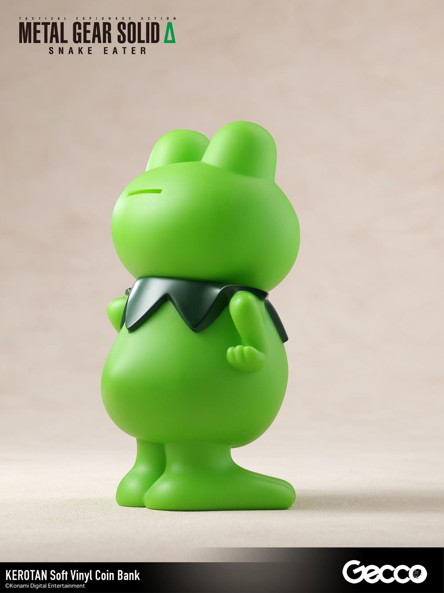 【Pre-order】METAL GEAR SOLID Δ: SNAKE EATER - KEROTAN Soft Vinyl Coin Bank