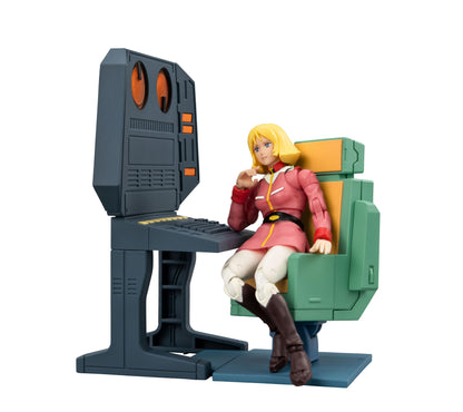【Pre-order】Mobile Suit Gundam -  Desk set (G.M.G. COLLECTION EX; White Base Bridge Radio operator; with gift)