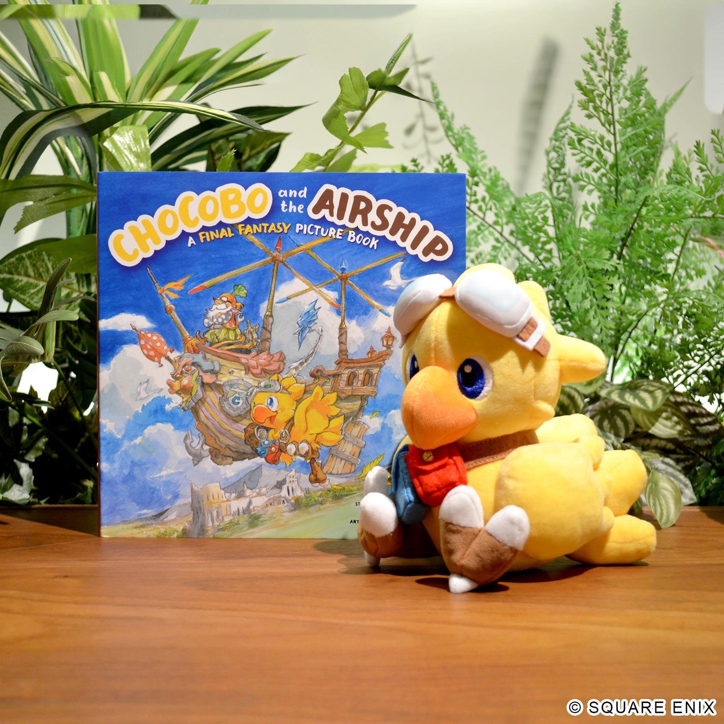 【Pre-order】FINAL FANTASY - CHOCOBO Plush (Chocobo and the AIRSHIP Ver.)