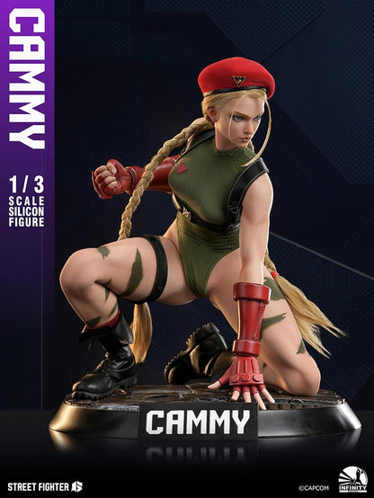 【Pre-order】Street Fighter 6 - Cammy 1/3 Scale Silicone Action Figure (Infinity Studio;[50% deposit required])