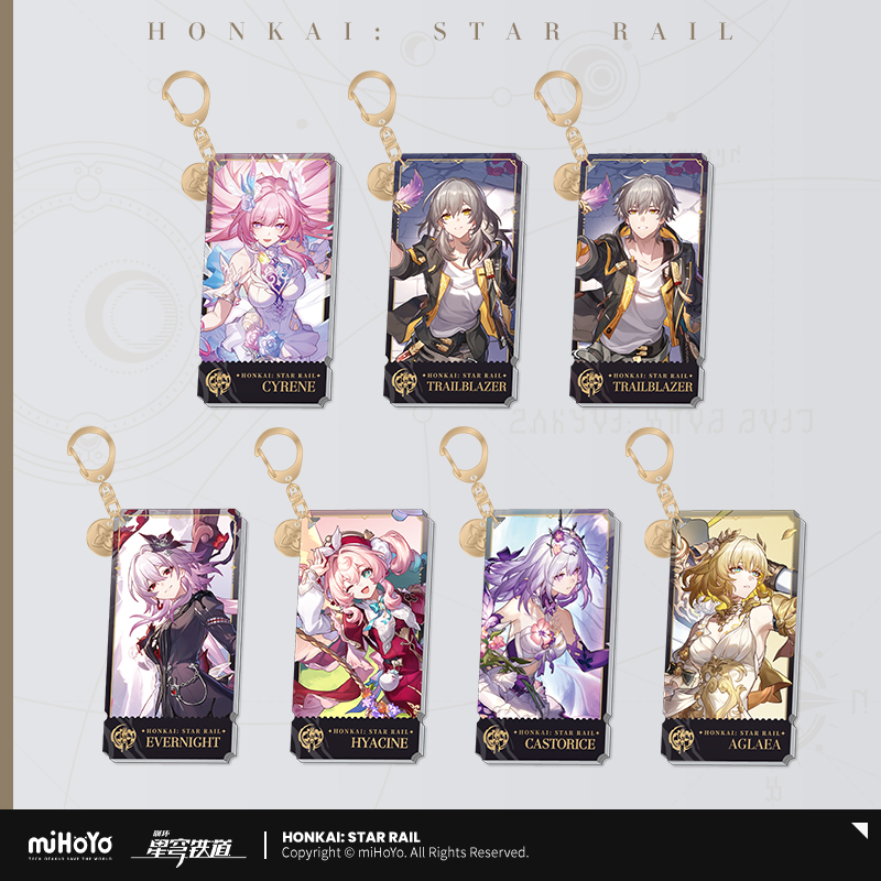 Honkai: Star Rail - Standing Design Series Keychain - The Remembrance