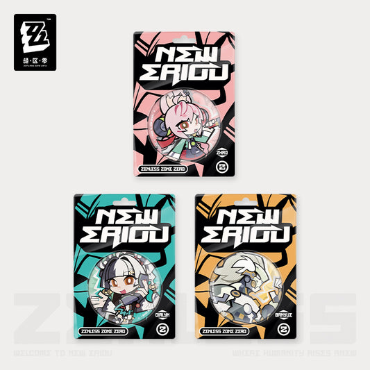 【Pre-Order】Zenless Zone Zero - New Eridu Series Chibi Badge: Krampus Compliance Authority