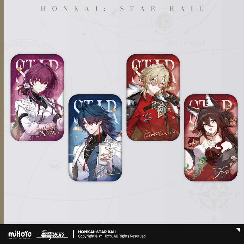 【Pre-Order】Honkai: Star Rail - Express Travel Series Square Badge
