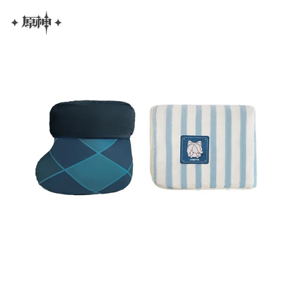 【Pre-Order】Genshin Impact - House of the Hearth Winter Series Throw Pillow and Blanket Set