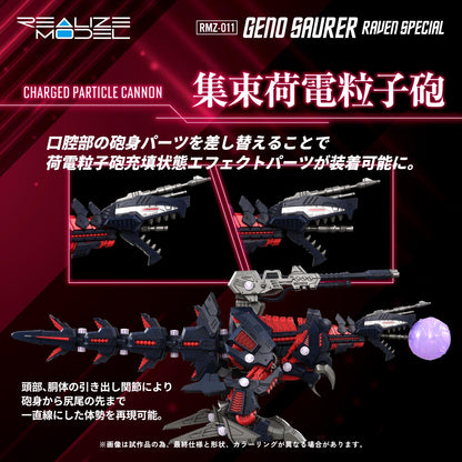 【Pre-order】ZOIDS -  Model Kits (RMZ-011, RERUN, RAVEN SPECIAL)