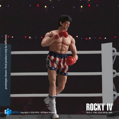 【Pre-order】Rocky IV - Rocky Action Figure (HIYA Exquisite Super Series; 1/12 Scale; 6.3 Inch; Boxer Version)
