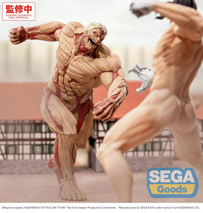 【Pre-order】Attack on Titan -  Reiner Braun Figure (GigantiX; Armored Titan Ver.)