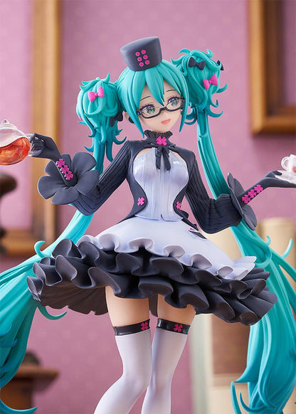 【Pre-order】Character Vocal Series 01 - Hatsune Miku POP UP PARADE Figure (Glasses x Cafe Ver.)