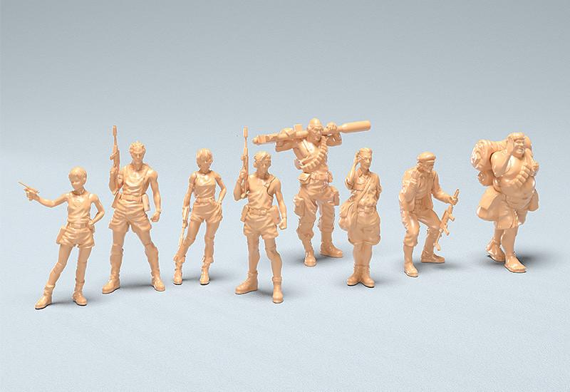 【Pre-order】Fang of the Sun Dougram -  Model Kits (1/35, Ver. GT DX Complete Edition, Rerun)