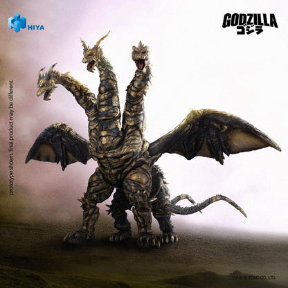 【Pre-order】Godzilla Final Wars - Keizer Ghidorah Action Figure (HIYA Exquisite Basic Series; None Scale; 10 Inch; 2004)