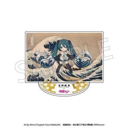 【Pre-order】Hokusai Katsushika x Hatsune Miku - Hatsune Miku Acrylic Stand (Blind Box, Rerun)