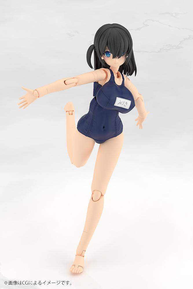 【Pre-order】FRAME ARMS GIRL - MIZUKI Model Kits (School Swimsuits Ver.)