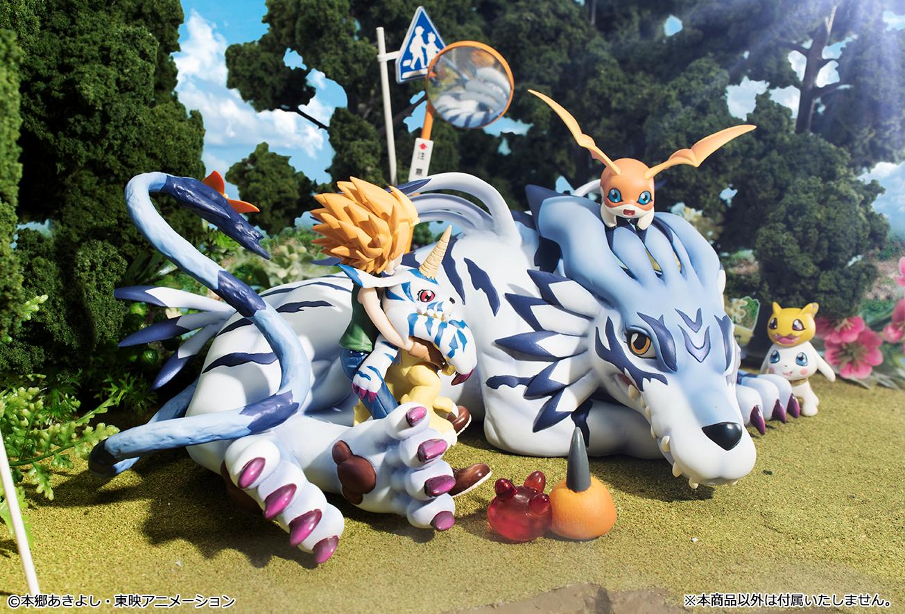 【Pre-order】Digimon Adventure - Garurumon & Ishida Yamato G.E.M. Series Figure (Rerun)