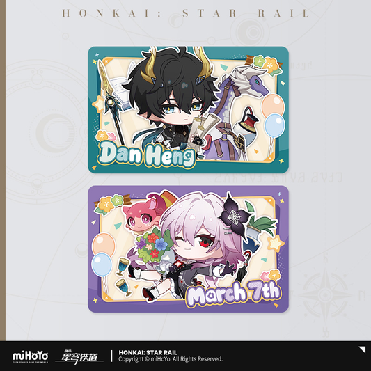 【Pre-Order】Honkai: Star Rail - Autumn Festival Series Chibi Collectible Card